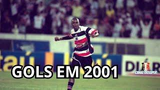 GOLS DO SANTA CRUZ EM 2001