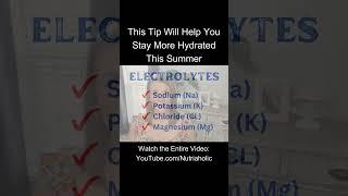 Stay hydrated with this simple tip #shorts #hydration #stayhydrated #summerhydration #hydrationtips