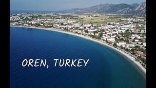 Turkey, Oren. Drone 4k