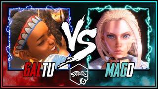 SF6   MAGO ( CAMMY ) VS GALTU ( LILLY ) 4K ACTION