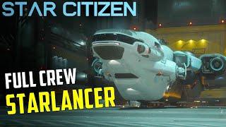 STARLANCER MAX - This NEW SHIP was BUILT for this! SAVE STANTON - Star Citizen 3.24.3 event gameplay