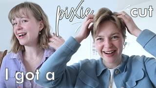 Let's cut my hair off! | Pixie cut journey pt 1