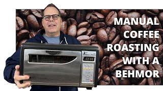 Manual coffee roasting at home with a Behmor 1600 Plus