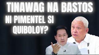 TINAWAG NA BASTOS AT WALANG RESPETO NI PIMENTEL SI QUIBOLOY?