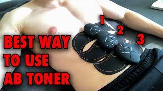 How To Use Muscle Stimulator Best Way | Most Effective Electric Ab Toner Tips