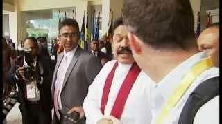 Sri Lanka President Mahinda Rajapaksa quizzed about allegations of war crimes