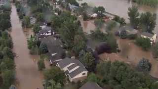 Longmont Airport Rd. & Mt. View - Aerial Footage 9/13/13