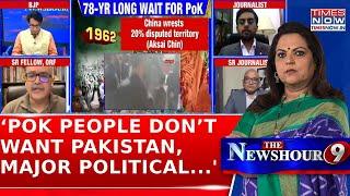 ‘PoK People Don’t Want Pakistan, Major Political Shift Underway...’:Panelist Sushant Sareen