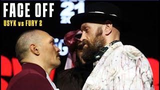 10 MINUTES  FACE OFF USYK vs FURY | PRESS CONFERENCE