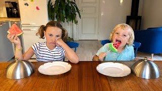 Gummy vs Real Food CHALLENGE #3