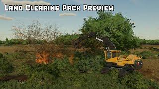 FS22 Land Clearing Pack Preview