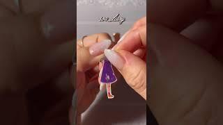 [ASMR]우비입은소녀 #Shortsvideo #다꾸쇼츠 #1분다꾸 #짧은다꾸 #diary #vintagejournal