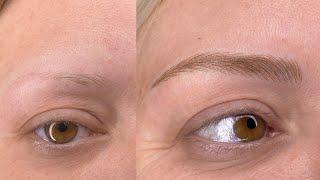 Microblading treatment by PMU Master Mersy