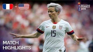 France v USA | FIFA Women’s World Cup France 2019 | Match Highlights