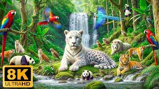 Exciting Adventure 8K ULTRA HDBeautiful Animal Sightseeing Movie With Soothing Music