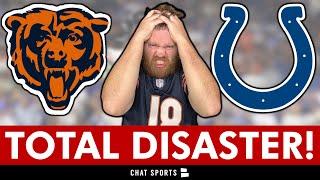 The Chicago Bears Are A DISASTER! | Bears vs. Colts Reaction & News