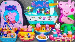 90 Minutes Satisfying with Unboxing Cute Peppa Pig Sea Adventure Toys Collection ASMR | Review Toys