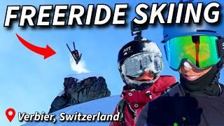 Skiing Verbier's Gnarliest Freeride *Vlog (Winter #13)