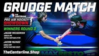 Pro Air Hockey Showdown #1 | Winners Round 3 | Jacob Munoz vs Jacob Weissman