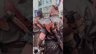 Ragnar Lothbrok Walking in Public #foryou #reaction #reactionvideo #vikings #cosplay