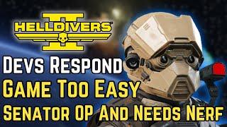 Helldivers 2 - "The Games Too Easy"  Twinbeard Responds