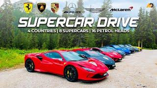 BEST SUPERCARS EXPERIENCE | DRIVING TOP BRANDS OF SUPERCARS I SELF DRIVE ROAD TRIP IN EUROPE  I EPIC