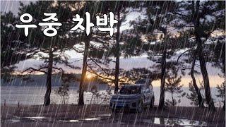 Cozy Rainy Camping by the Ocean with a Perfect View | ASMR Rain Sounds