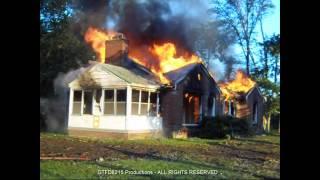 Fire Department Training Burn 2 - House Fire (45 min version)