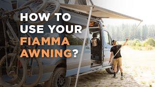 How to use the Fiamma F45 & F80 Awnings