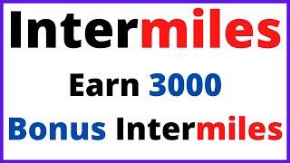 Intermiles Bonus OFFERS | Book FREE Flight Tickets in India (2020)