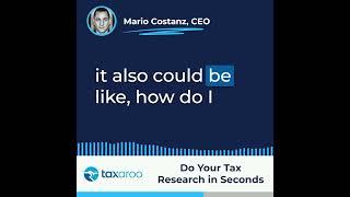 Automated Tax Research in Seconds!