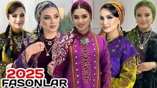 2025 fasonlar | Turkmen moda koynek fasonlar | Instagram garysyk owadan kesdeli fasonlar