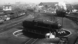 Vintage LMS railway film - Carrying the load - 1946