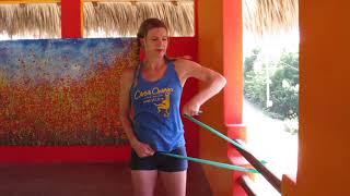 Resistance Band Sequence for Aerialists (and Surfers)