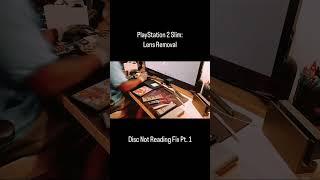 PlayStation 2 Slim: Lens/Laser Removal (Disc Not Reading Fix Pt. 1) - Wxlf Pack Repairs, LLC
