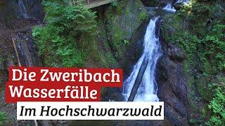 Zweribach Wasserfälle im Schwarzwald