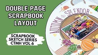 Start With A Sketch For Super Simple Scrapbook Layouts