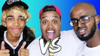 EPIC 1V1 RAP BATTLE!! - DARKEST MAN V YOUNG LAMPOST