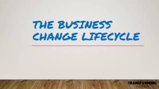 Business Change Lifecycle