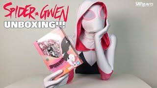 Spider-Gwen Unboxing Spider Gwen S.H Figuarts!!! NEW SUIT!!