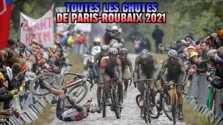 [Special Edition] All the crashes of Paris-Roubaix 2021