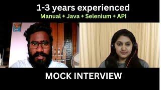 1 to 3 years Software Testing Mock Interview