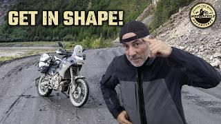 How to Get in Shape for Long Motorcycle Trips?