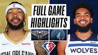 PELICANS at TIMBERWOLVES | FULL GAME HIGHLIGHTS | October 23, 2021