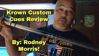 Rodney Morris Talks About Krown Custom Cues!