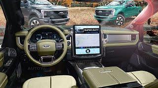 2025 Ford Super Duty Lightning - INTERIOR of All-Electric F-250 or F-350