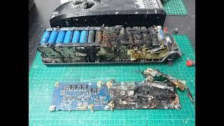 forensic inspection of failed ebike battery