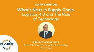 What's Next in Supply Chain - Logistics 4.0 and The Role of Technology.