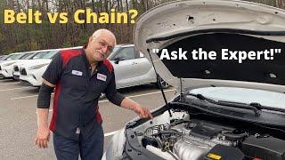 Timing Chain vs Timing Belt: When to change? What can make timing chain go bad? "Ask the Expert"!