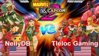 Marvel vs Capcom 2: New Age of Heroes - NellyDB vs Tleloc Gaming